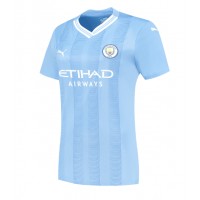 Dámy Fotbalový dres Manchester City Jeremy Doku #11 2023-24 Domácí Krátký Rukáv